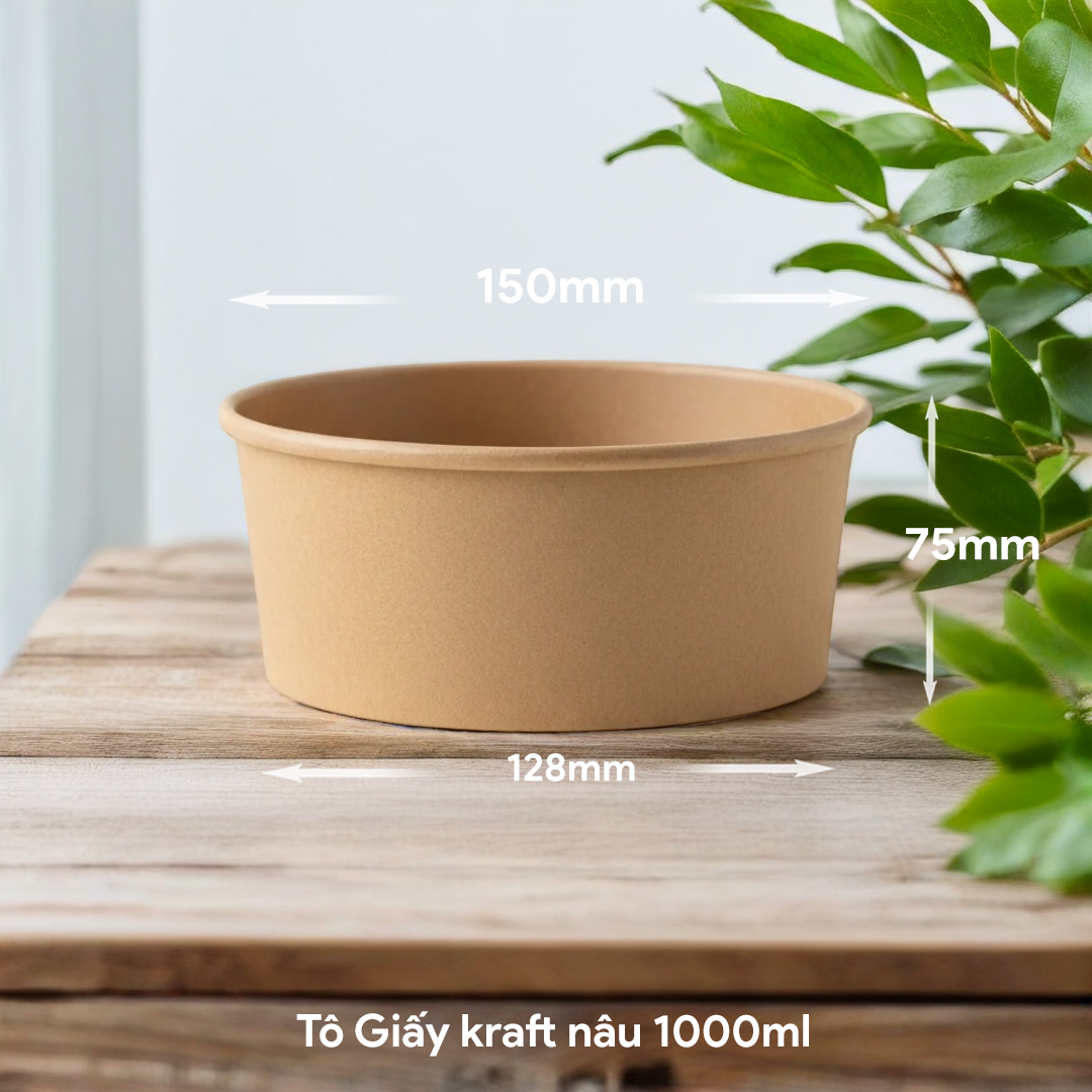 TÔ GIẤY NÂU 1000ML
