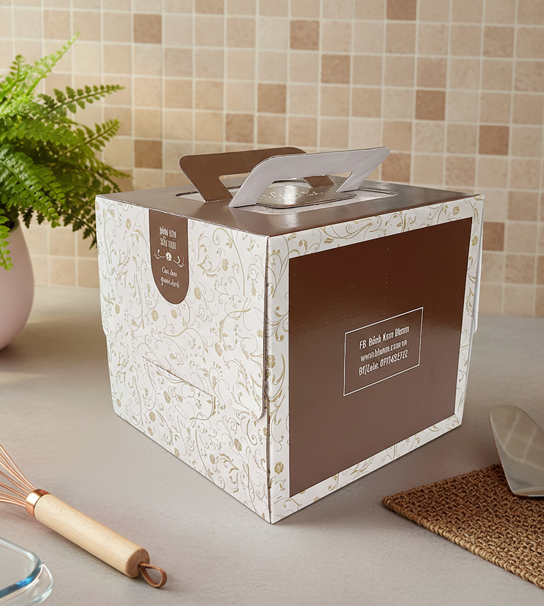 HỘP BÁNH KEM ĐỘC QUYỀN L5