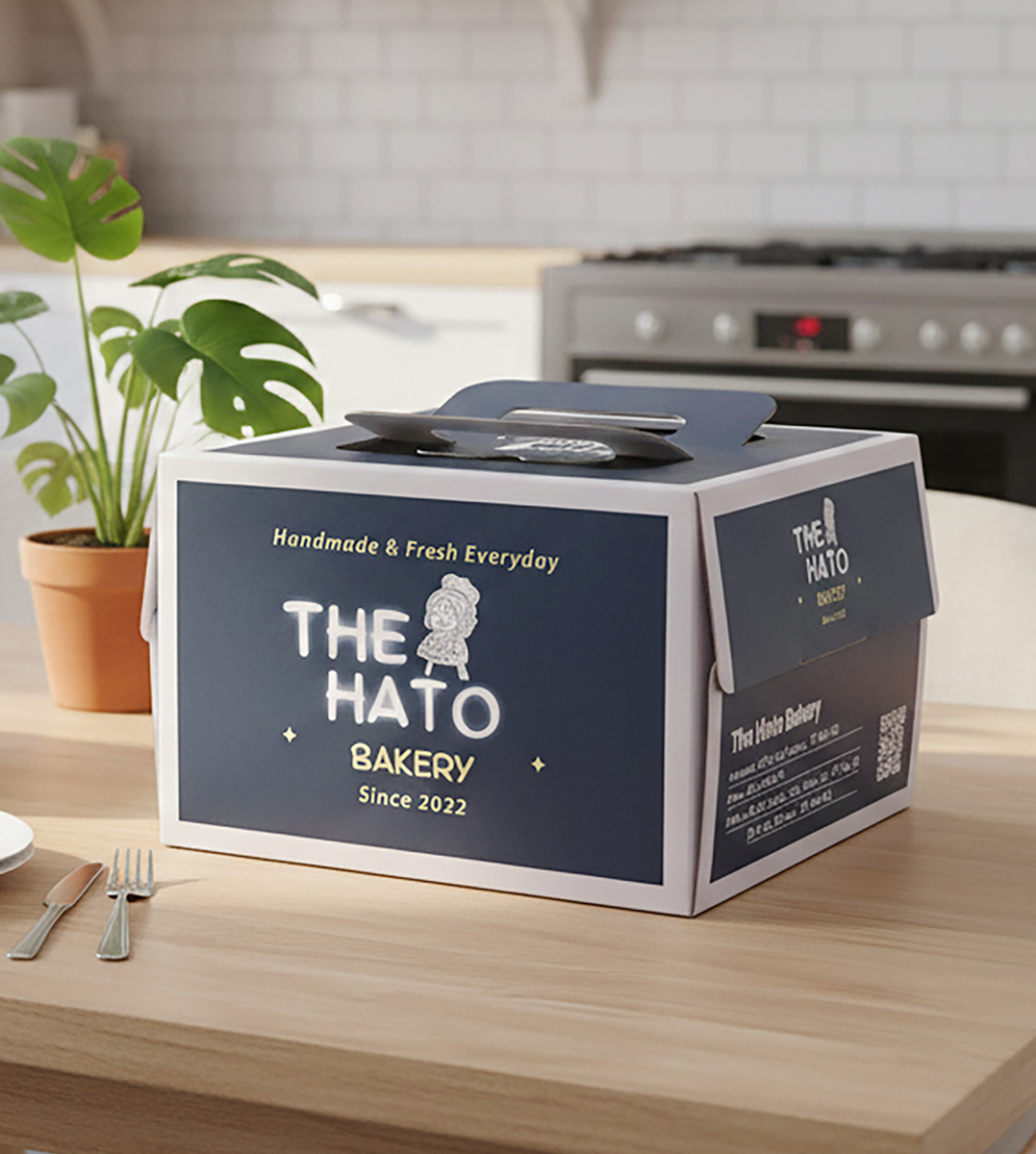 HỘP BÁNH KEM ĐỘC QUYỀN